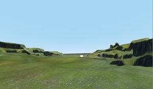 Terrain with color and lighting Terrain with color and lighting