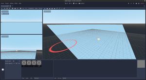 Editor in distraction free mode Editor in distraction free mode