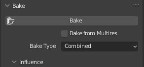 Bake button