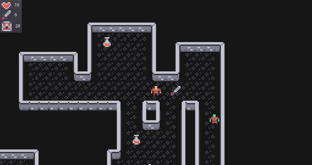 Game a week challenge - building a complete Roguelike in only one week cover image