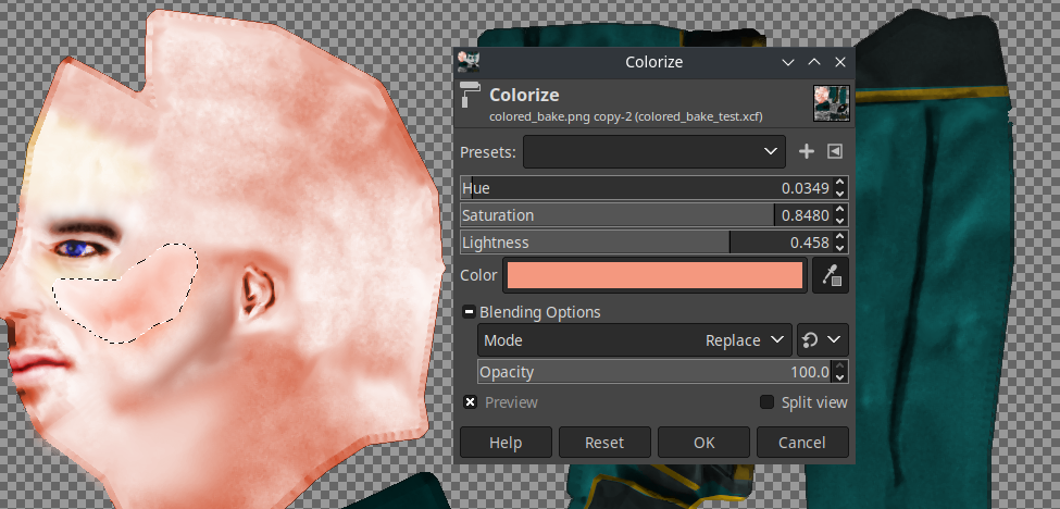 Adding the color back